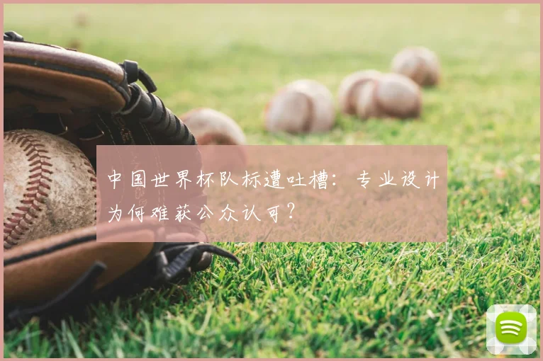 中国世界杯队标遭吐槽：专业设计为何难获公众认可？