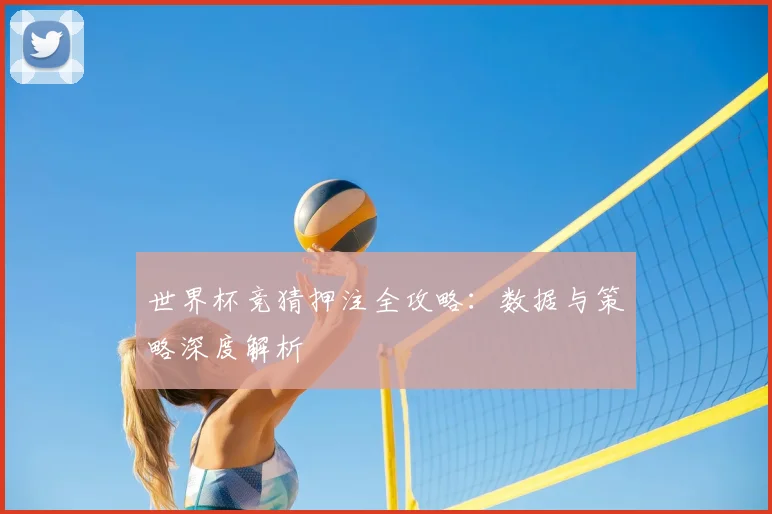 世界杯竞猜押注全攻略：数据与策略深度解析